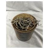 Paint Bucket with Pegboard Hooks