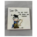 Dear God Kids - Cute Painted Tile