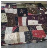 Handmade Quilt approx 58"x72"