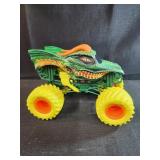 Monster Jam Dragon die-cast monster truck toy.