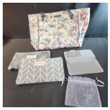 Sakroots purse and makeup bags, has some wear