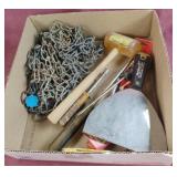 Chain, rubber mallet and more.....
