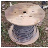 Partial roll of wire