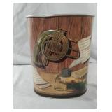 Vintage Welbro metal waste basket