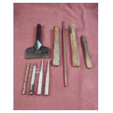 Scarpers and hole punches