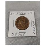 Sacagawea 2000P $1 gold coin