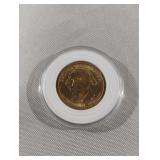 George Washington 2007 $1 gold coin