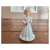 1981 ENESCO GROWING UP BIRTHDAY GIRLS SERIES