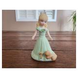 1981 ENESCO GROWING UP BIRTHDAY GIRLS SERIES