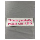 Humorous Vintage Bumper Sticker