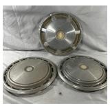 Lot of 3 Hubcaps
