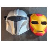 Kids masks, Mandolorian and iron man