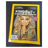 National Geographic magazine King Tut and golden