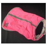 Fleece lined Reflective Dog Rain Coat - marked L
