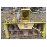 John Deere snow blower attachment 48"