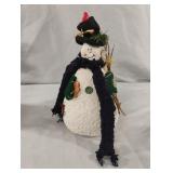 Snowman figurine. Missing nose