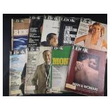 Nine 1968-1971 Look Magazines