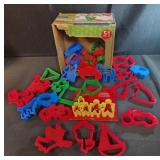 Assorted cookie cutters