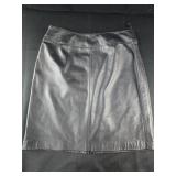 Croft &Barrow Lambskin Leather Skirt - sz 12