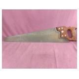 Vintage Moore Bros. handsaw