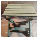 Wood foldable bench 9.5 x 9.5 x 8
