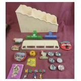 Magnets and a small organizer