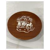 Parrish Wooden Decorative Plate
