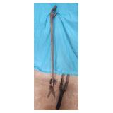 vintage push clippers, and hedge trimmers