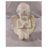 Ceramic praying angel child
