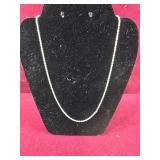 24kt GB 20in Rope Chain necklace