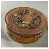 Decorative Fall Tin
