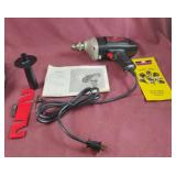 Sears 3/8" electric drill with manual. Works