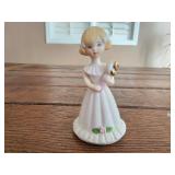 1981 ENESCO GROWING UP BIRTHDAY GIRLS SERIES