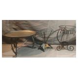 Metal candle holders