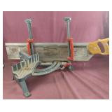 Craftsman miter box and saw set