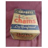 Campbell automobile tire chains. Lug-Reinforced