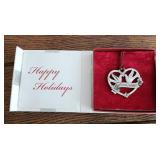 Seagull Pewter "Our First Christmas" Love Doves