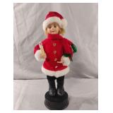 Lighted Christmas statue