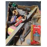 Electrical tape, hole saw and more......