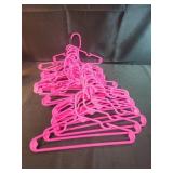 Baby clothes hangers pink