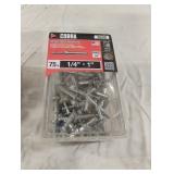 Drive Nail Anchors 1/4" x 1"