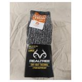 Realtree Dry Knit Thermal 2-Pair Heavyweight