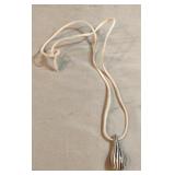 Glass beaded necklace