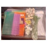 Pipe cleaners, glue gun and more craft