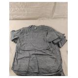 Kids grey tshirts size 5. 10 total