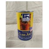 Clam Juice 46 fl oz. Exp. 10/2028