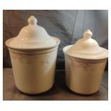 Vintage Pfaltzgraff Wyndham stoneware canister