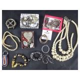 Broken or mismatched jewelry for crafts