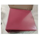 3" Durable Binder Red 4PK