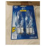 GE 40 Watts 6-2 ct bulbs